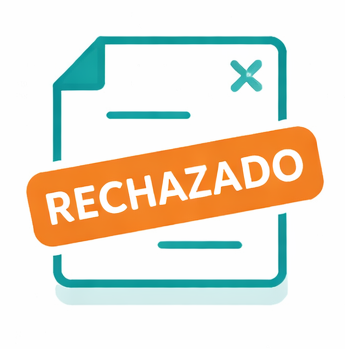 documentos rechazados